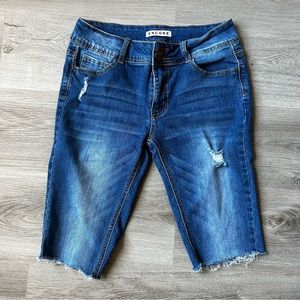 Encore Junior Bermuda Shorts Distressed
